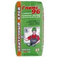 Плиточный клей Глимс-96 серый для теплого пола