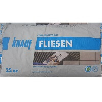 Плиточный клей  Флизенклебер  Knauf 