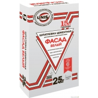 Шпатлевка Юнис фасадная серая цементная