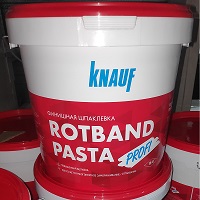 Шпаклёвка Кнауф Ротбанд паста финишная 18кг