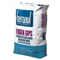 Шпаклёвка Бергауф Фуген Гипс (0.5-15мм) 25 кг