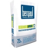 Плиточный клей Бергауф Керамик Экспресс ( Bergauf Keramik Express ) быстротвердеющий